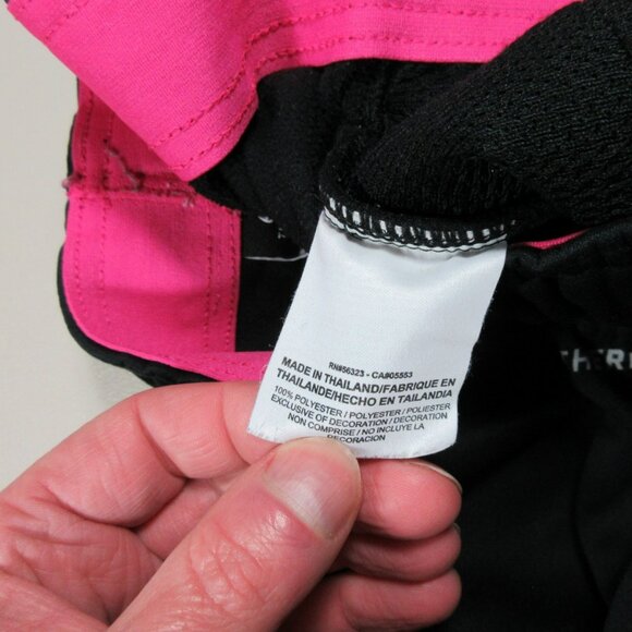 Nike womens black pink Therma Fit lined sweat pants M - Picture 6 of 12